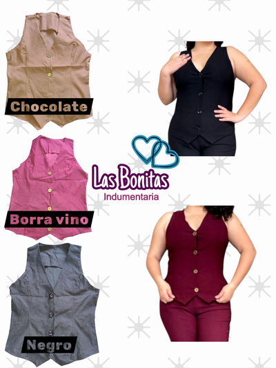 Chalecos sastrero entallado