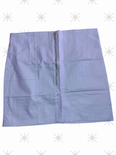 Mini engomada con cierre