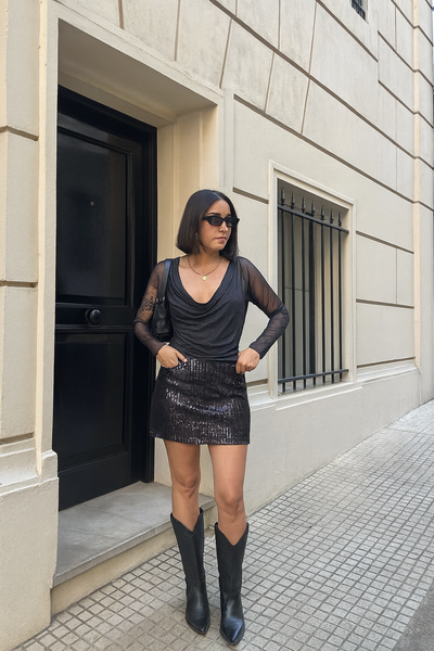 Mini falda GLAM Lentejuelas 