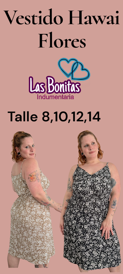 Vestido Hawai Flores