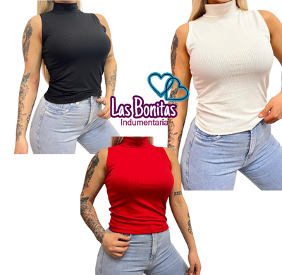 Músculosa con cuello 