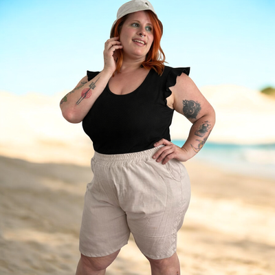 Bermuda Lino Talles grandes 