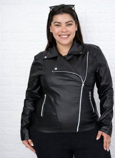 Chaqueta BIKER engomada 