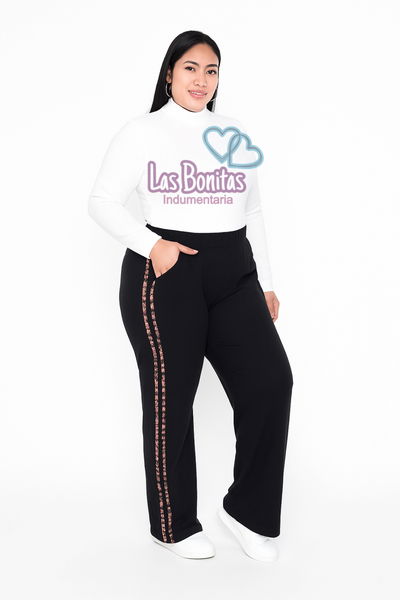 Pantalon Morley c/Plush animal print 
