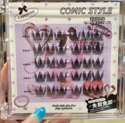 PESTAÑAS ADHESIVAS CAPPUVINI