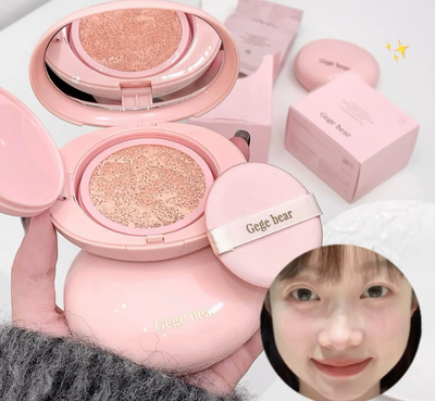 Cushion Foundation Oil Control A Prueba De Agua - GEGE BEAR