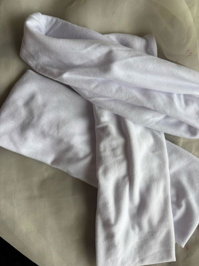 vincha blanca