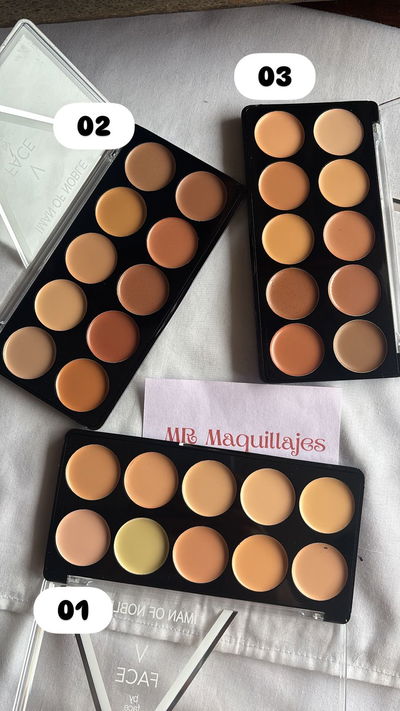 PALETA CORRECTORES CREMA