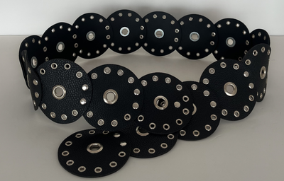 CINTO FAJA CIRCULO-NEGRO