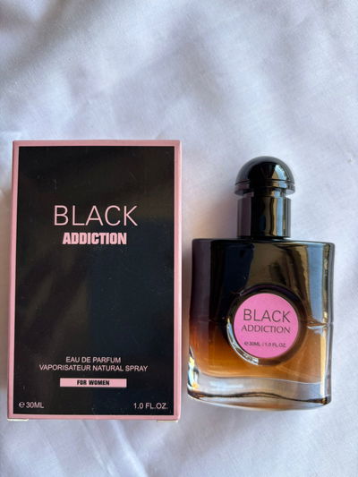 PERFUME PARA CARTERA BLACK, 30ML