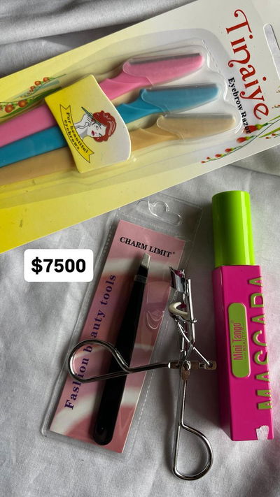 COMBO MASCARA, ARQUEADOR, PINZA PERFILADOR