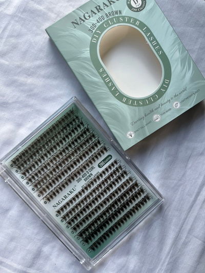 PESTAÑAS NAGARAKU MIX 30D-40D - MARRON