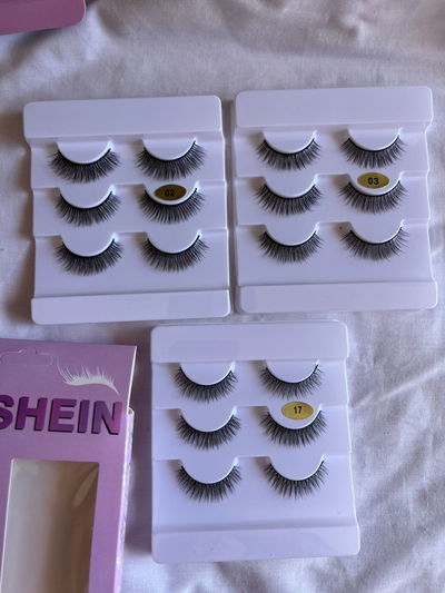 PESTAÑAS X3 SHEIN