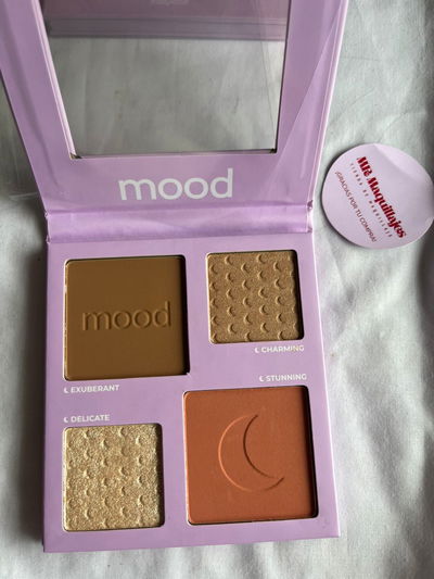 PALETA RUBOR, CONTORNO E ILUMINADOR (over) - RUBY ROSE