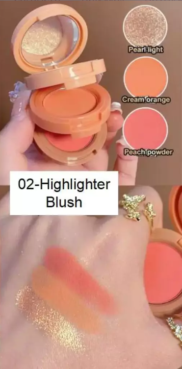 BLUSHER & HIGHLIGHTER - MISS LARA