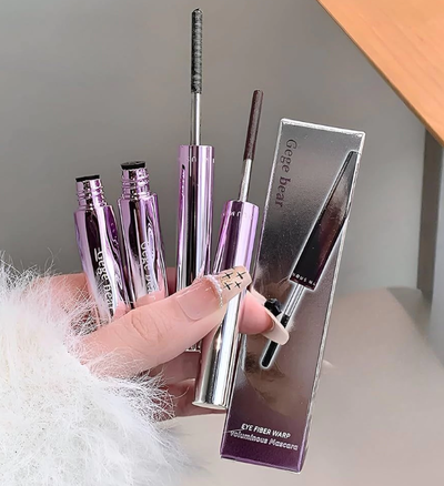WARP VOLUMINOUS MASCARA- MARRON Y NEGRA GEGE BEAR