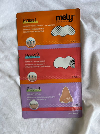 MASCARILLA PARA PUNTOS NEGROS 3 EN 1- MELY