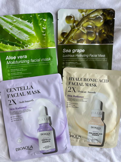 MASCARILLAS HIDRATANTE- BIOAQUA