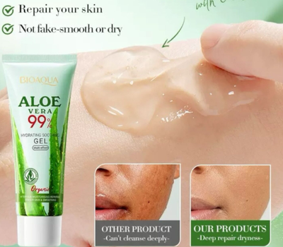 Gel Aloe Vera 99% Bioaqua Hidratante Facial Momento De Aplicación Día/noche