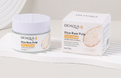 CREMA FACIAL DE ARROZ-  BIOAQUA