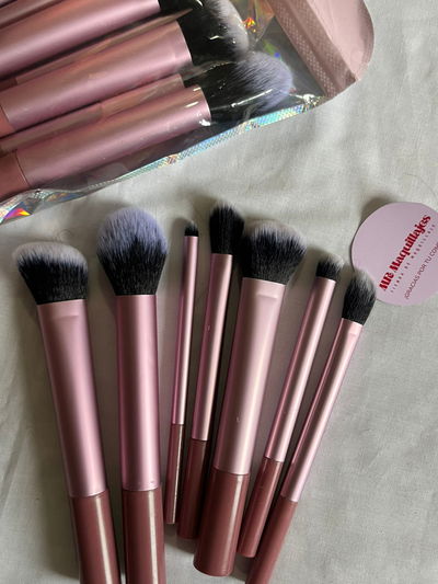 SET DE BROCHAS ALUMINIO X7