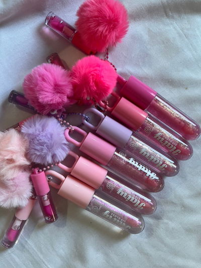 LIP GLOSS+ MINI GLOSS Y POMPON