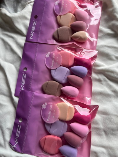 Set x7 mini esponjas de maquillaje
