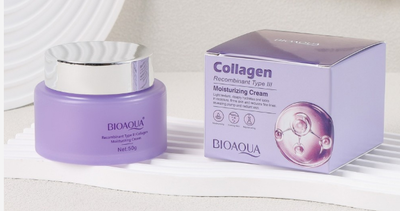 CREMA FACIAL HIDRATANTE CON COLAGENO - BIOAQUA