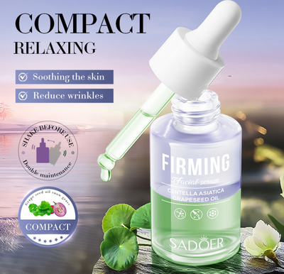 SERUM CON CENTELLA ASIATICA Y ACEITE DE SEMILLAS DE UVAS - SADOER