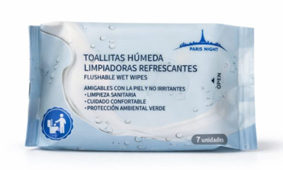 TOALLITA HUMEDA LIMPIADORA REFRESCANTES
