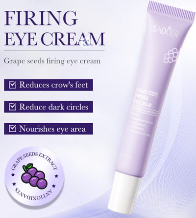 CONTORNO DE OJOS REAFIRMANTE CON SEMILLAS DE UVA 20g - SADOER