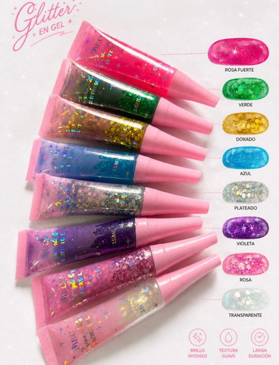 GLITTER EN GEL -MELY 15G