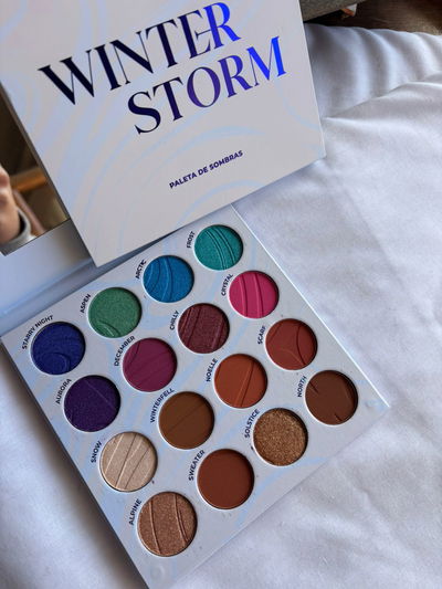 PALETA DE SOMBRAS WINTER STORM - RUBY ROSE