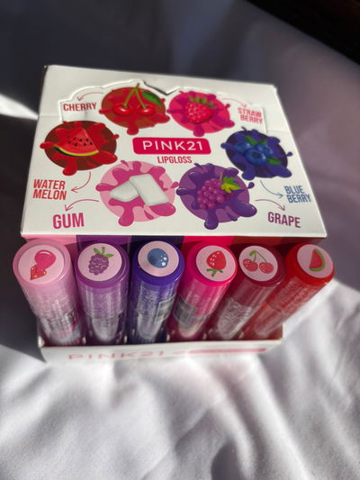 BRILLO LABIAL, SIN COLOR, FRUTALES