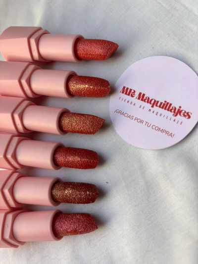 LABIAL USHAS-METALIZADO CON GLITTER