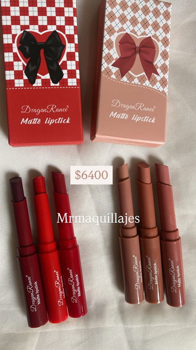 KIT 3 LABIALES MATTE