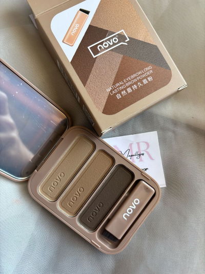 PALETA PARA CEJAS X3 SOMBRAS - NOVO 