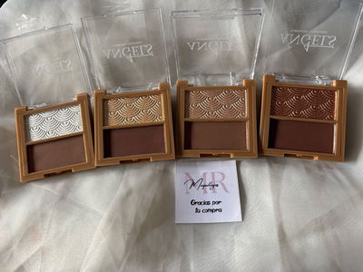 DUO ILUMINADOR + BRONZER - 4 ANGELS