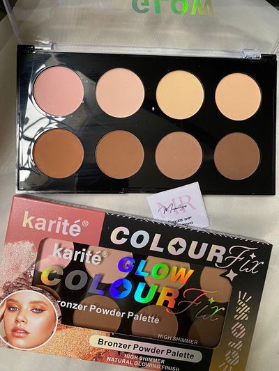 PALETA DE POLVOS COMPACTOS GLOW COLOUR - KARITÉ