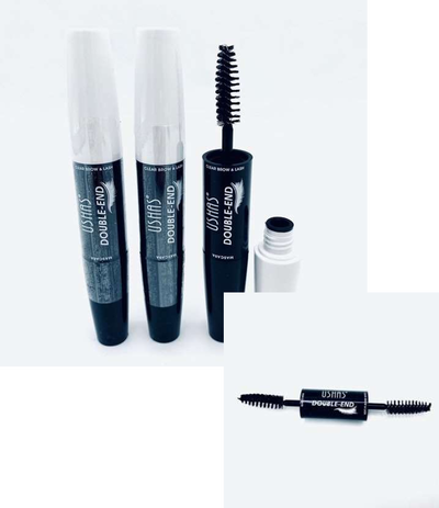 MASCARA PESTAÑAS Y CEJAS(NEGRA Y TRANSPARENTE)