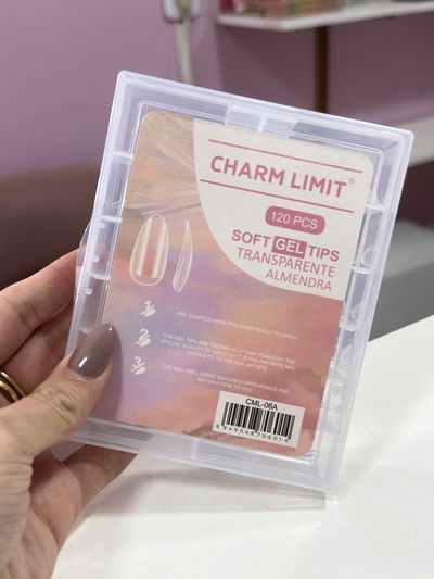 Tips SOFT GEL Almendra Charm Limit