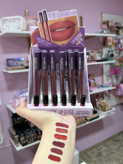 Labiales matte TEI rojo edition