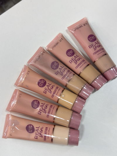 Base REAL SKIN 12hs Pink 21