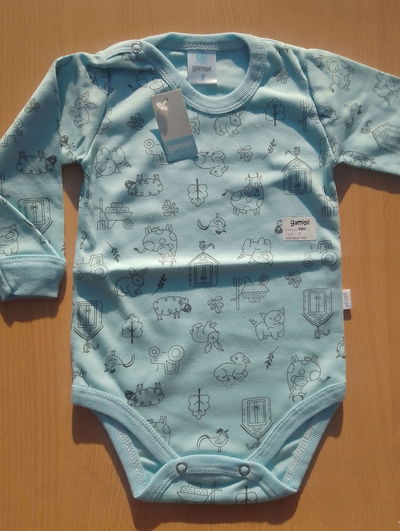 Body manga larga Talle 2