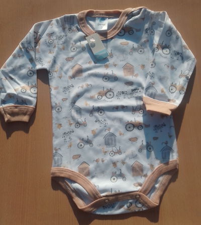 Body manga larga Talle 3