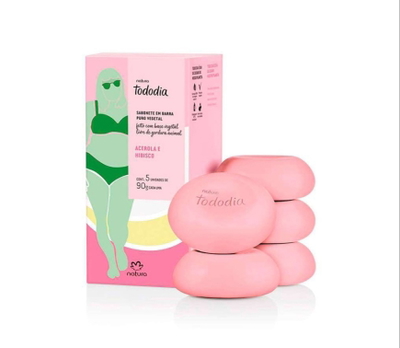 JABONES ACEROLA E HIBISCO CAJA X5 UDS 