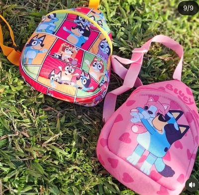 Morral Bluey rosa