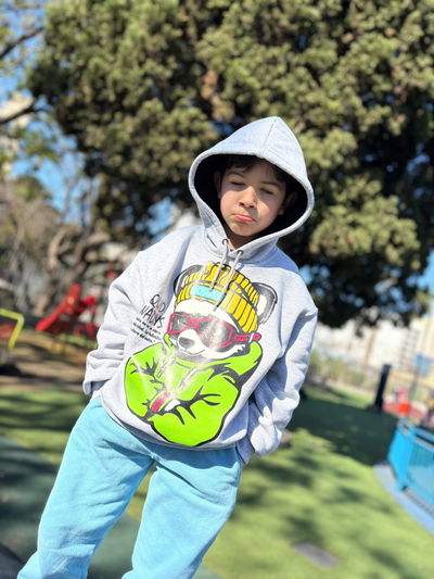 buzo panda oversize