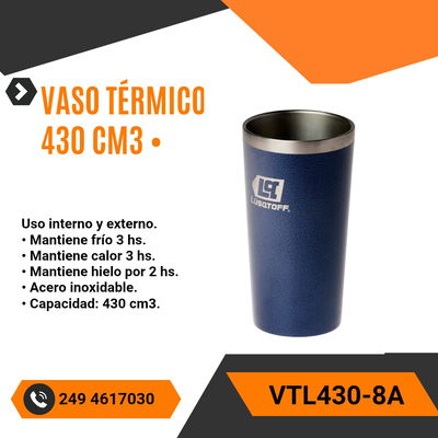 VASO TÉRMICO 430 CM3 • AZUL