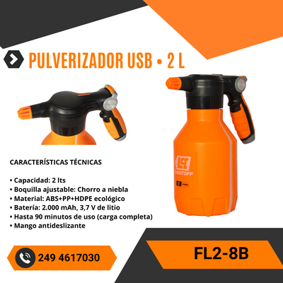 PULVERIZADOR USB • 2 L